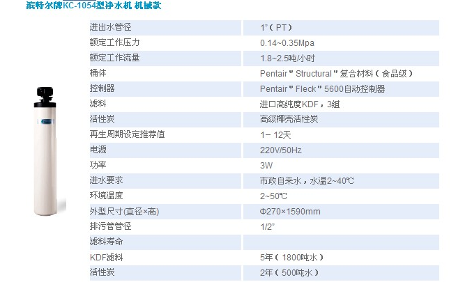 广州滨特尔，广州滨特尔净水器